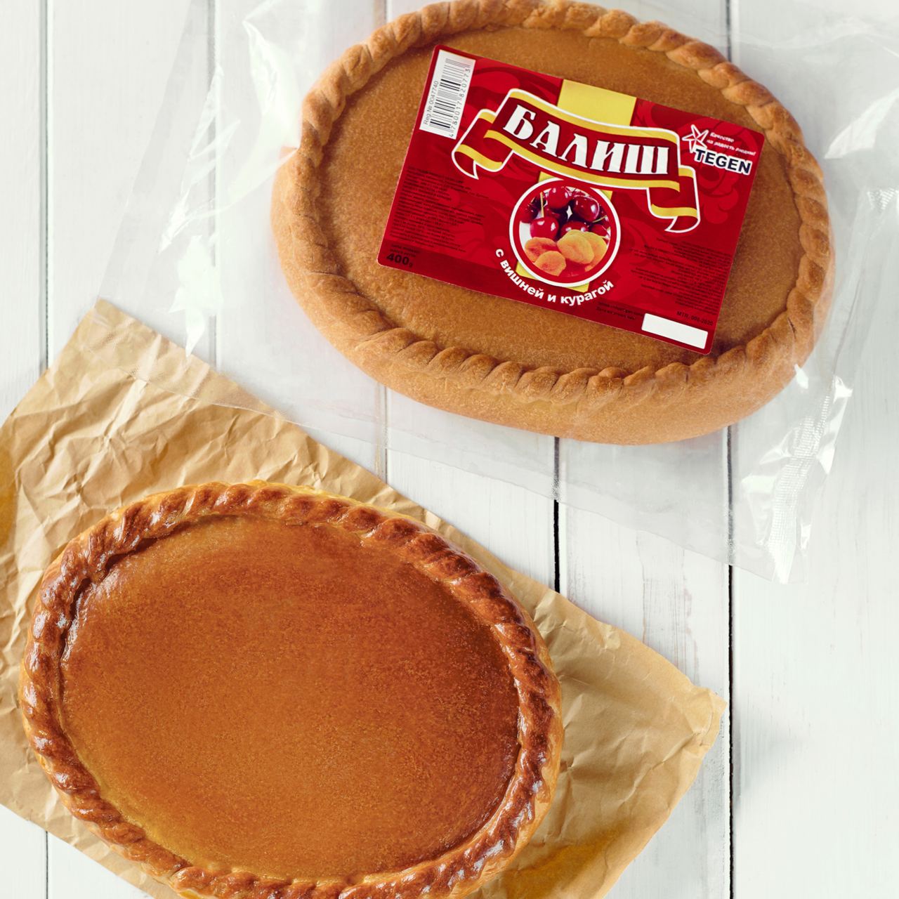 Балиш с вишней и курагой