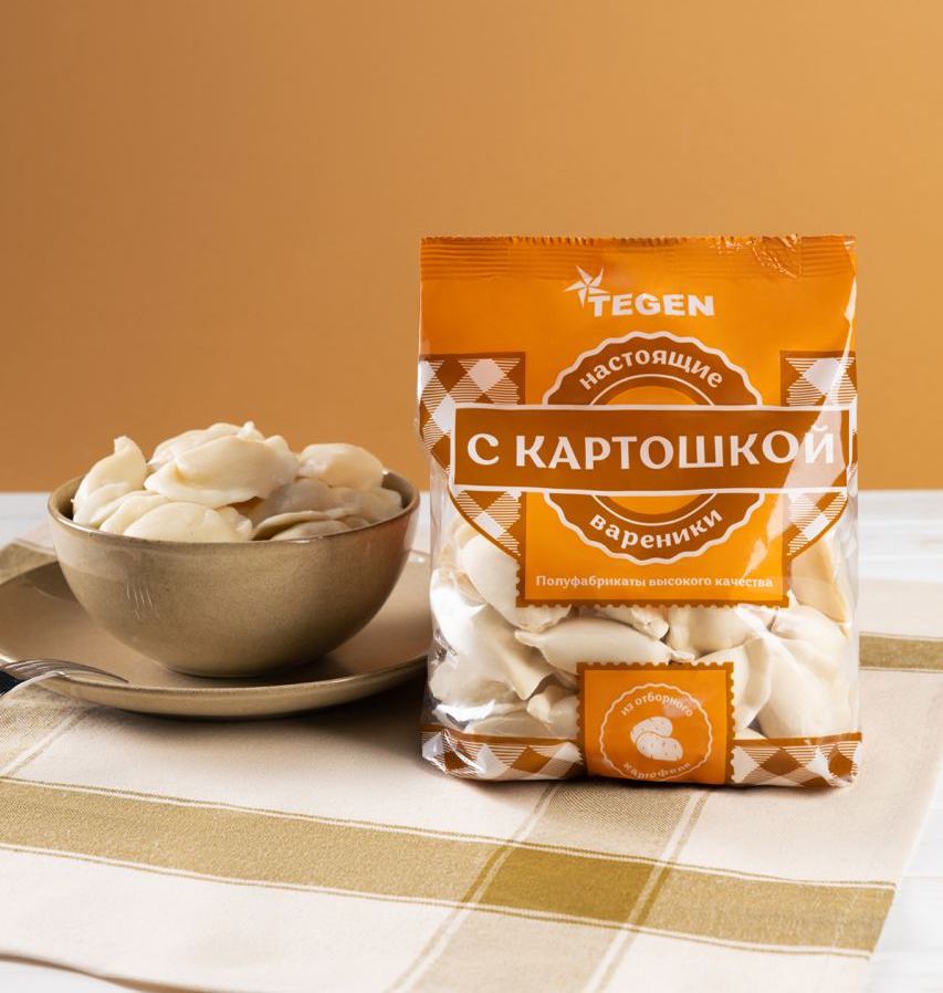 Вареники с картофелем 0.5 кг