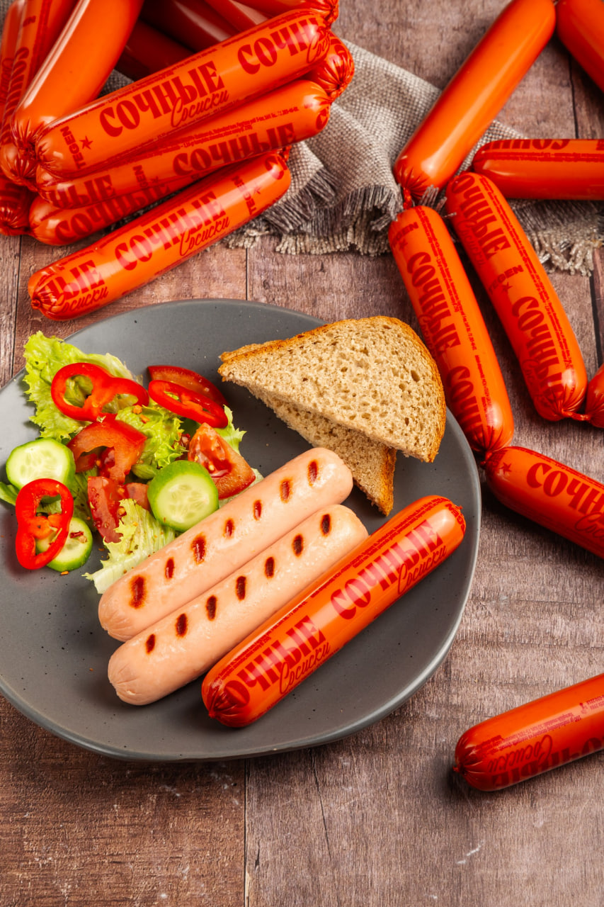 Сосиски Сочные