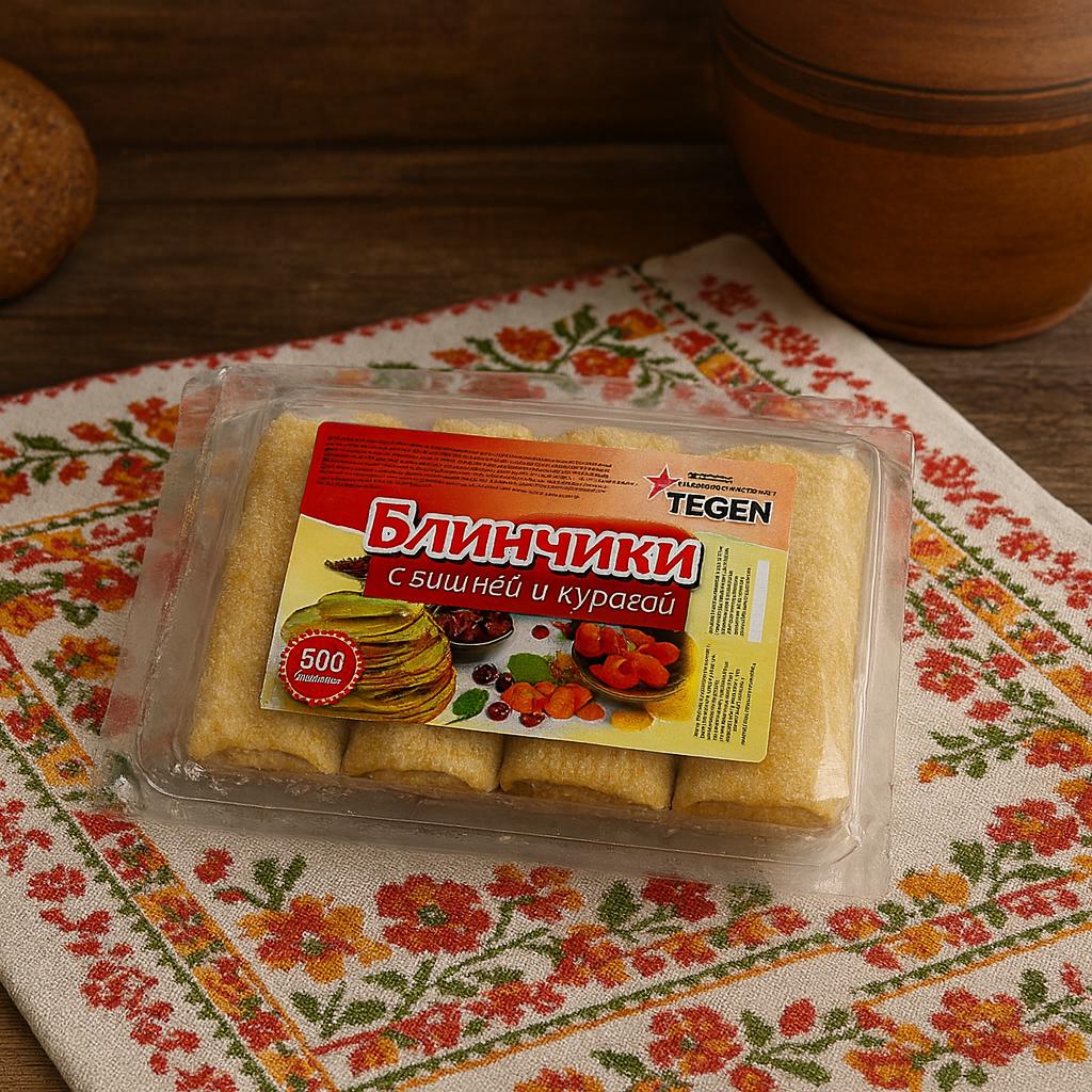 Блинчики с Вишней и Курагой