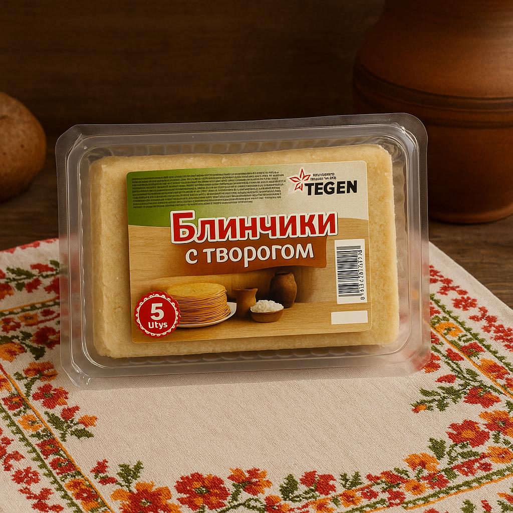 Блинчики с творогом